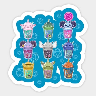 Critical Boba Sticker